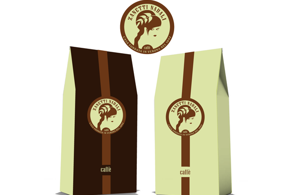 Logo e Packaging caffè Zanetti